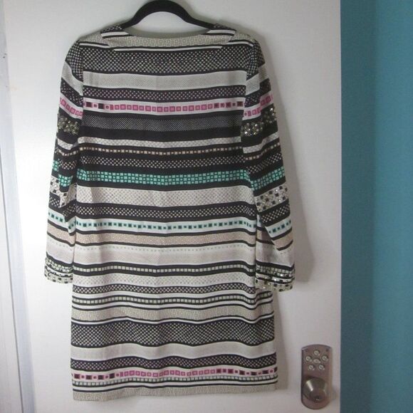 DVF Ruby Silk Dress Size 6 - Picture 4 of 16